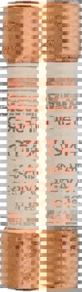Cylindrical Fast-Acting Fuse: K5, 45 A, 76.2 mm OAL, 20.7 mm Dia